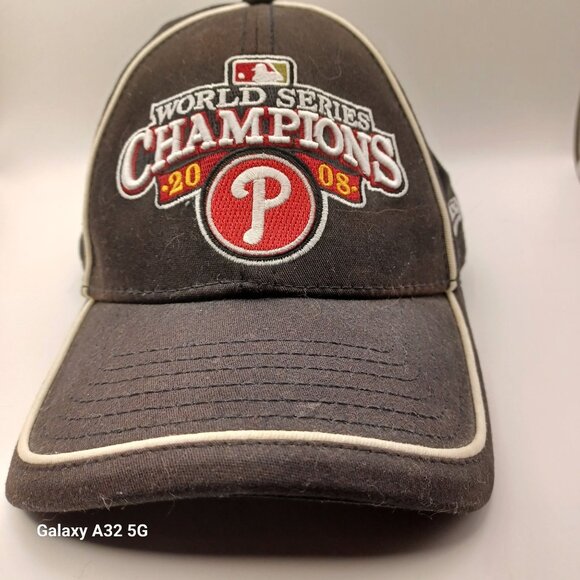 Philadelphia Phillies 2008 World Series Champions Cap New Era One Size, Needs to - Picture 1 of 4